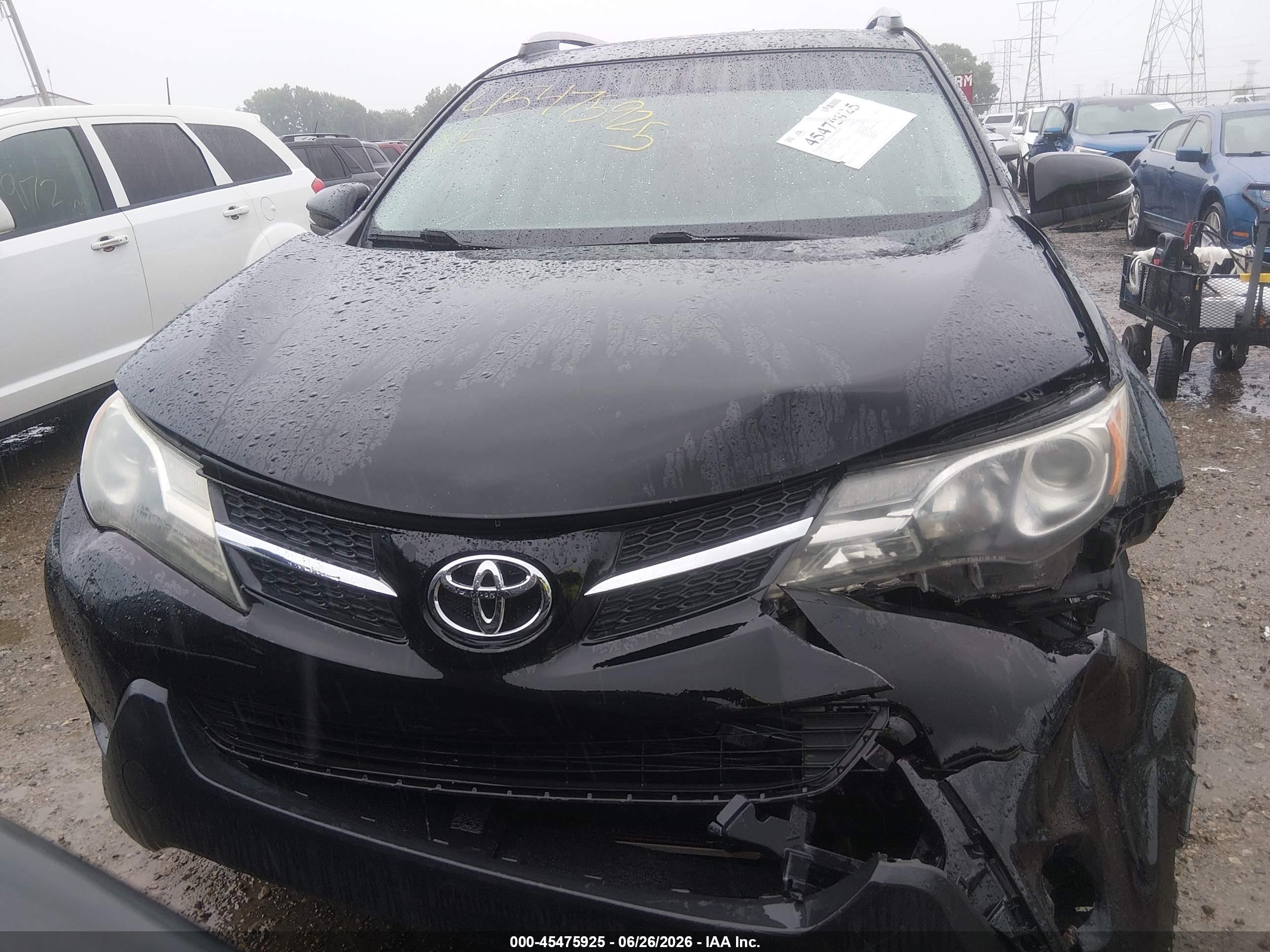 2015 Toyota Rav4 Xle Black vin: 2T3RFREVXFW268363