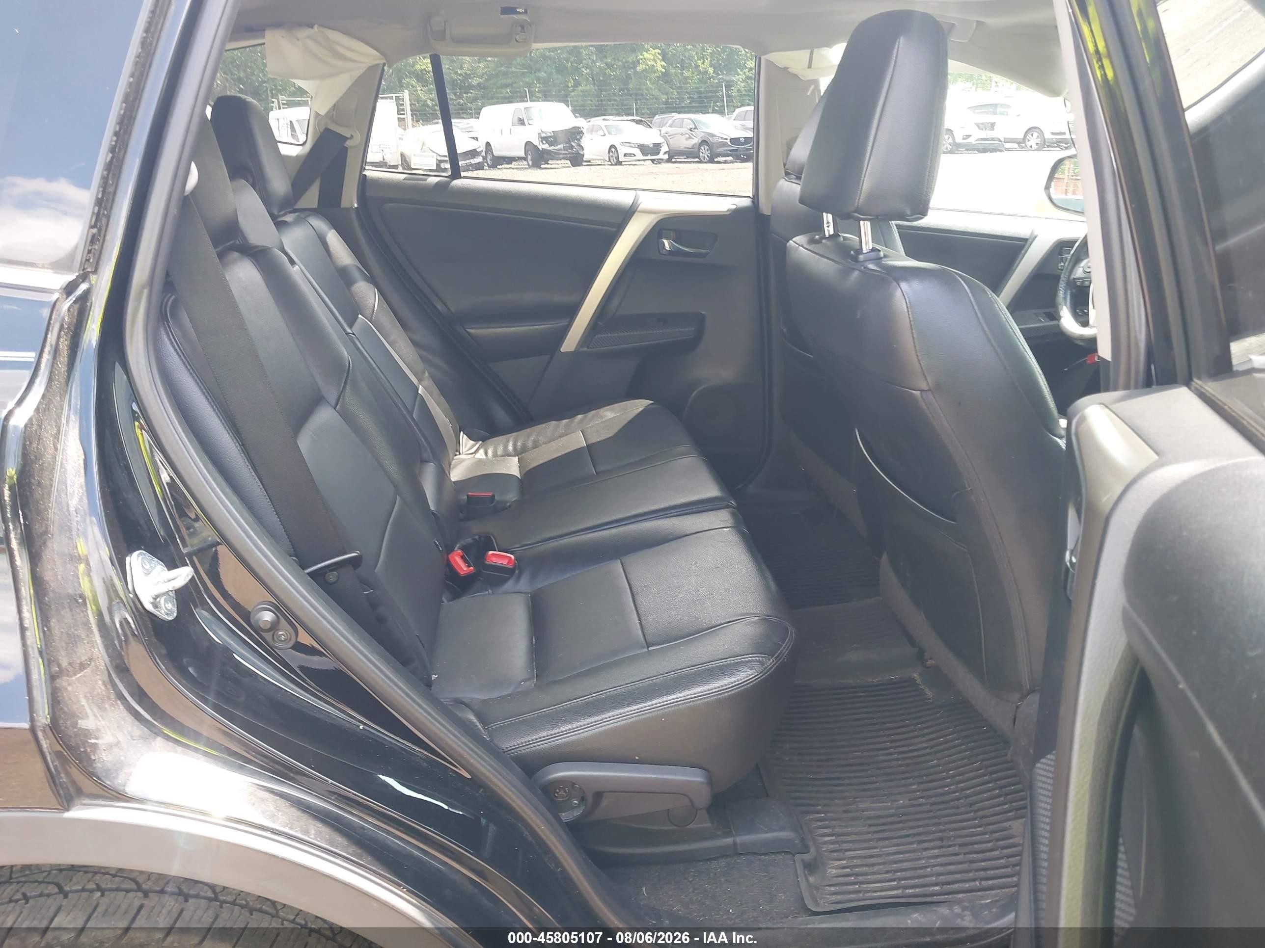 2015 Toyota Rav4 Xle Black vin: 2T3RFREVXFW345197