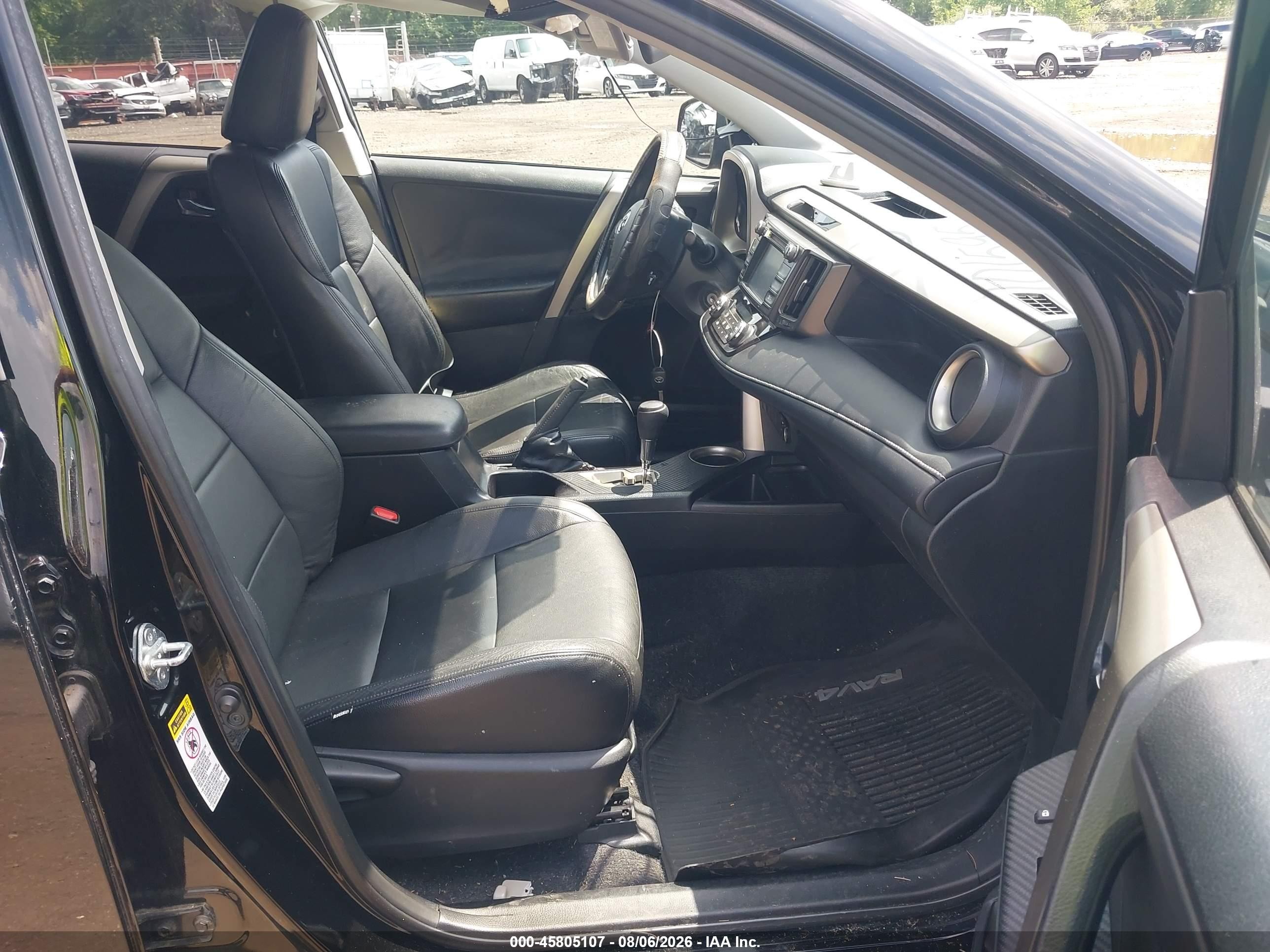 2015 Toyota Rav4 Xle Black vin: 2T3RFREVXFW345197