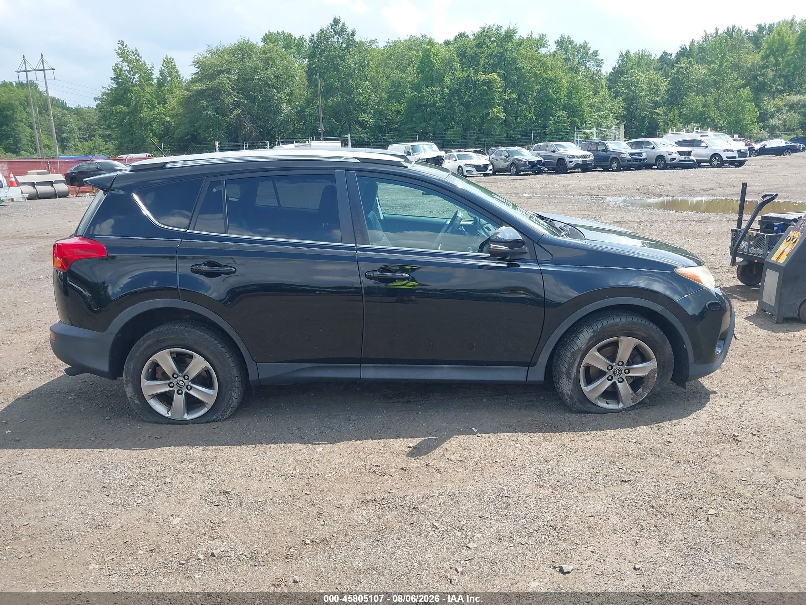 2015 Toyota Rav4 Xle Black vin: 2T3RFREVXFW345197