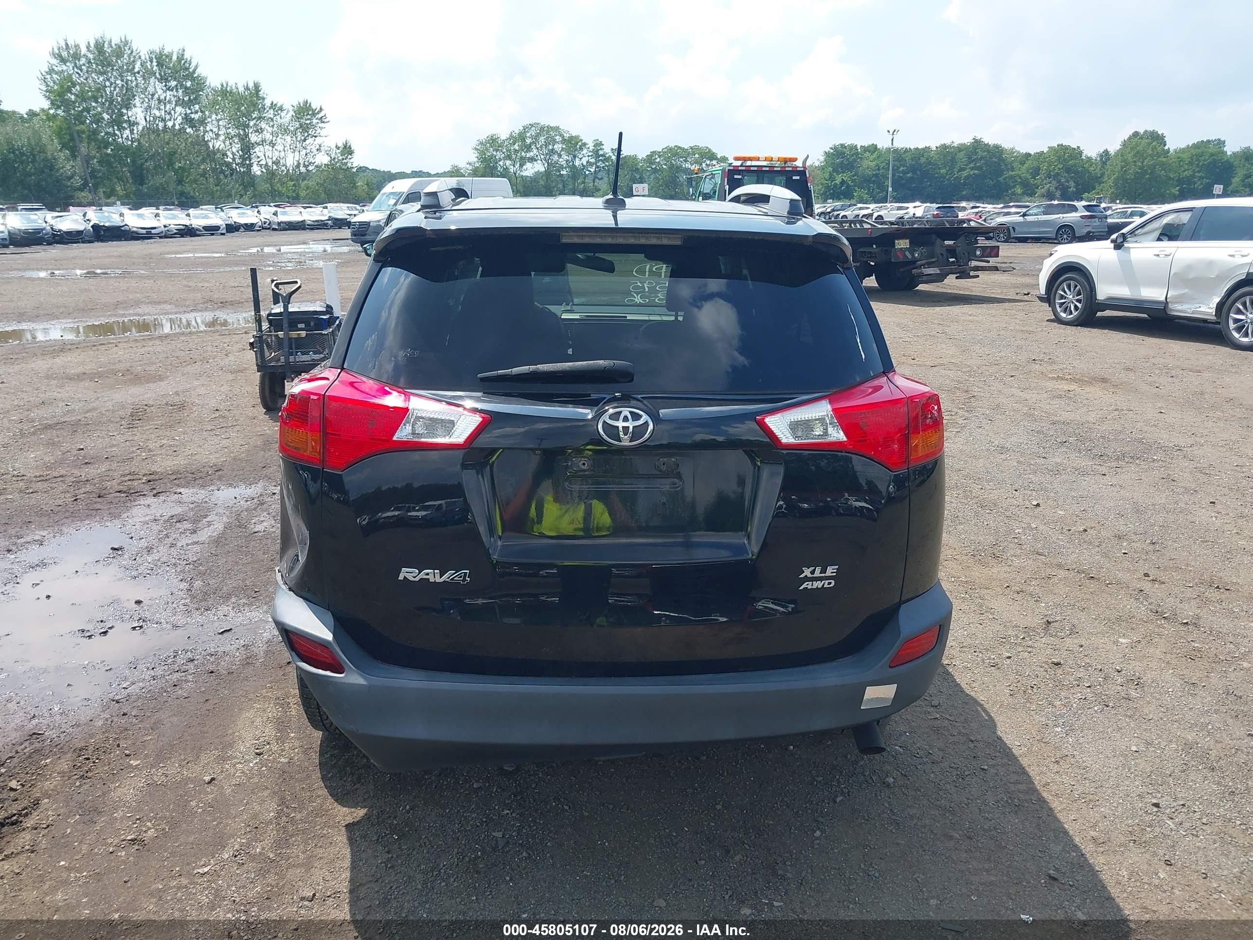 2015 Toyota Rav4 Xle Black vin: 2T3RFREVXFW345197
