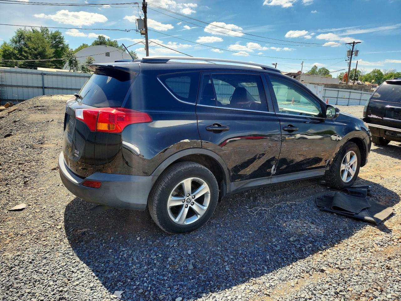 2015 Toyota Rav4 Xle Black vin: 2T3RFREVXFW357494