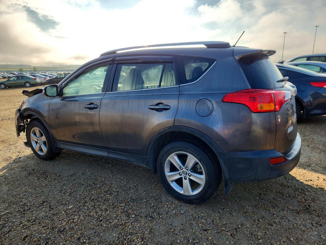 2015 Toyota Rav4 Xle Gray vin: 2T3RFREVXFW359309