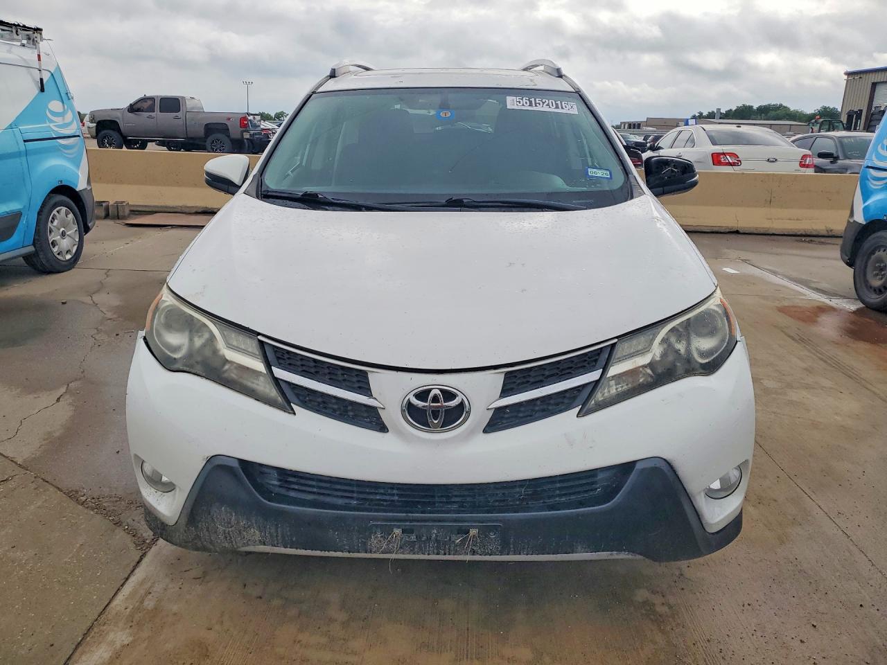 2015 Toyota Rav4 Xle White vin: 2T3RFREVXFW378670