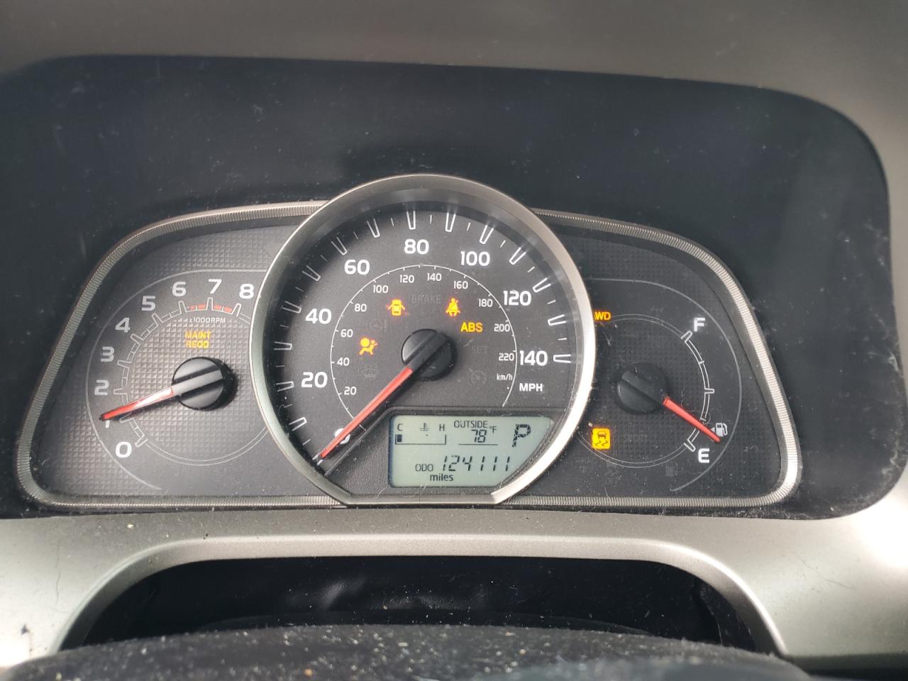 2015 Toyota Rav4 Xle White vin: 2T3RFREVXFW378670 Damage: Warning Light - Air Bag, On, Unacceptable