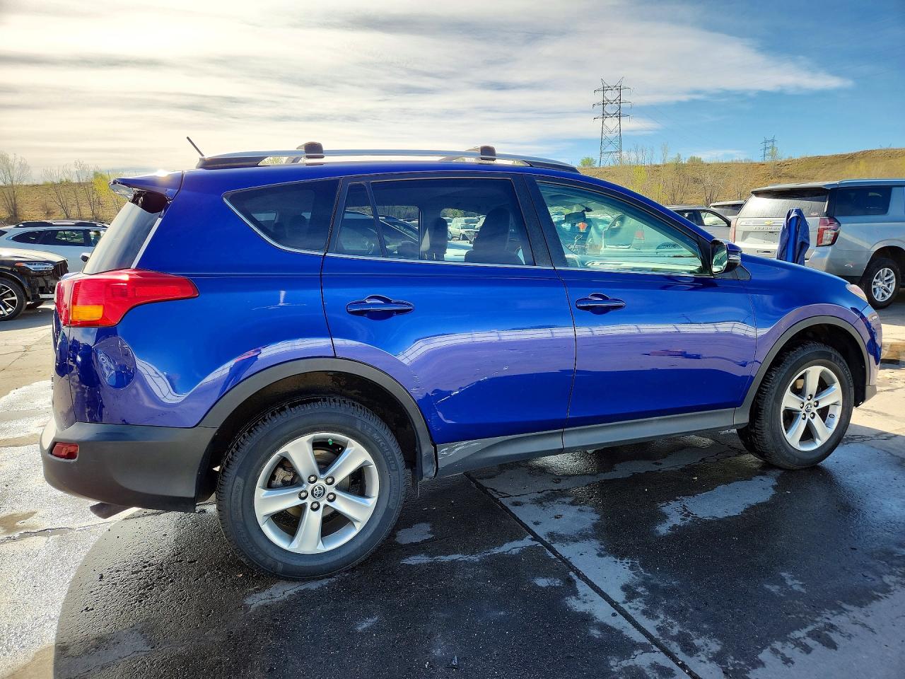 2015 Toyota Rav4 Xle Blue vin: 2T3RFREVXFW408900