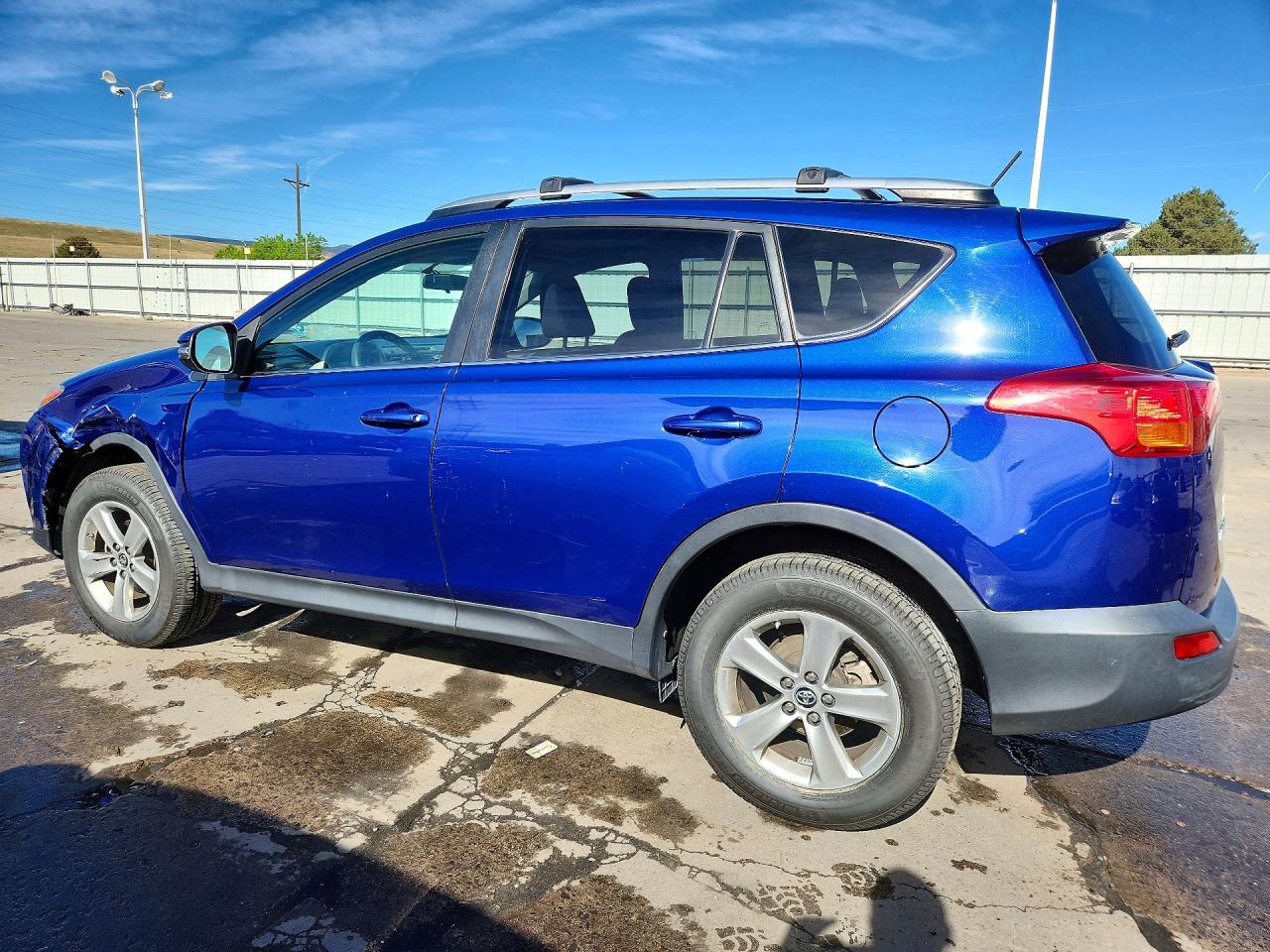 2015 Toyota Rav4 Xle Blue vin: 2T3RFREVXFW408900