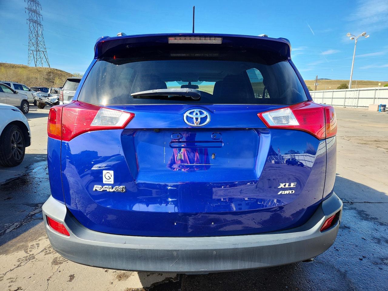 2015 Toyota Rav4 Xle Blue vin: 2T3RFREVXFW408900
