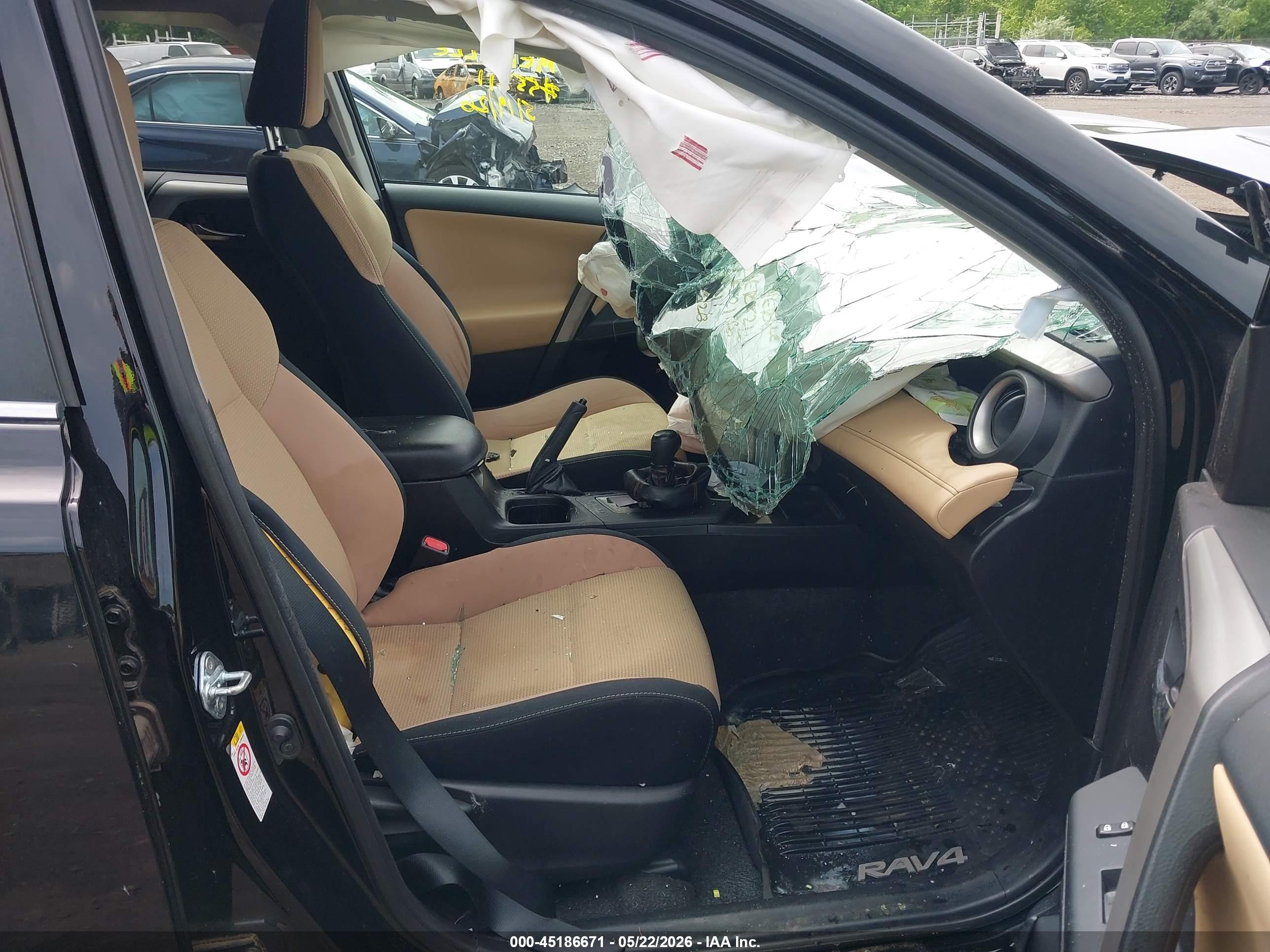 2016 Toyota Rav4 Xle Черный vin: 2T3RFREVXGW461002