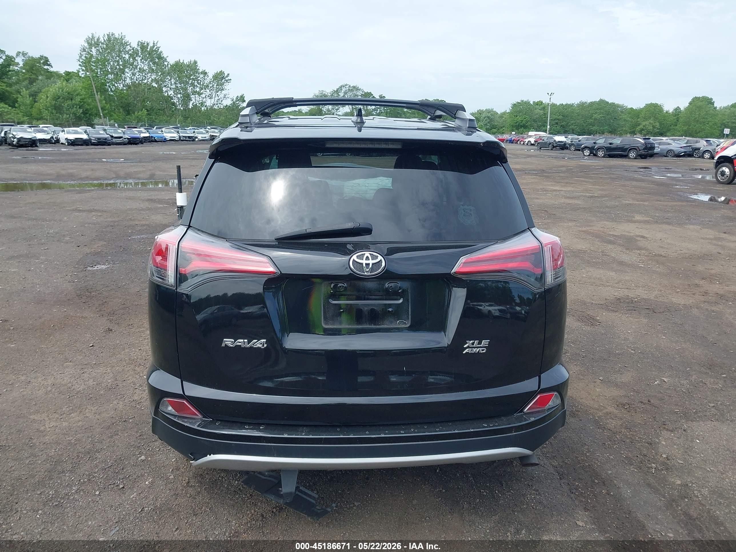 2016 Toyota Rav4 Xle Черный vin: 2T3RFREVXGW461002