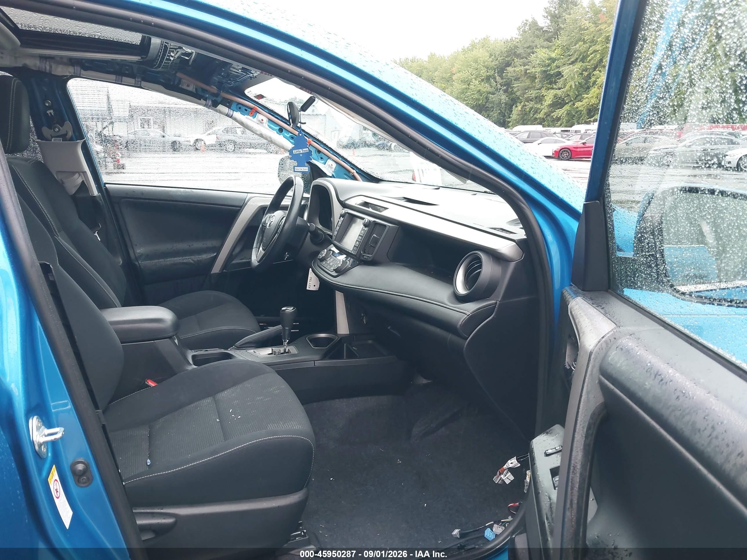 2016 Toyota Rav4 Xle Blue vin: 2T3RFREVXGW491682