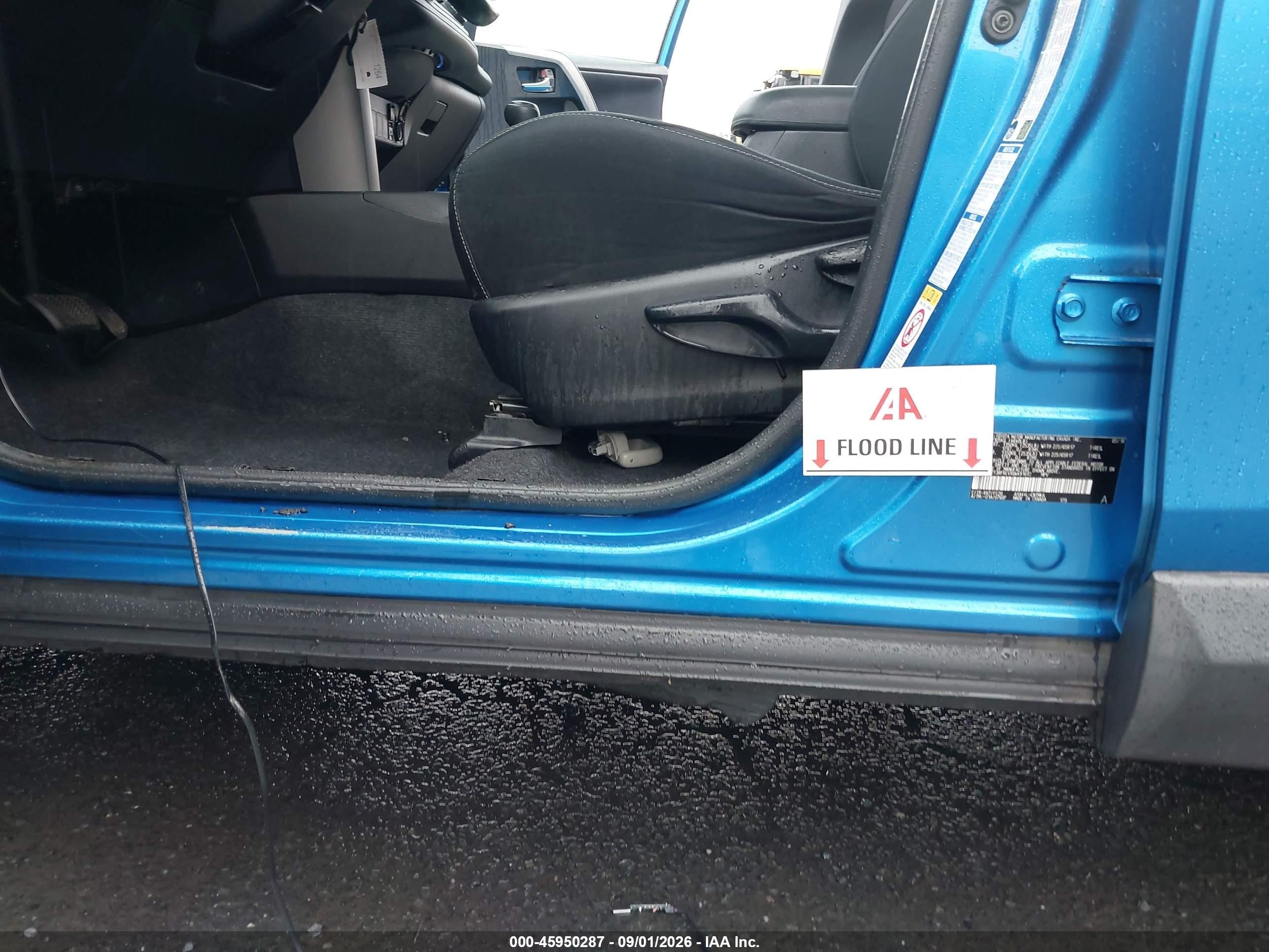 2016 Toyota Rav4 Xle Blue vin: 2T3RFREVXGW491682