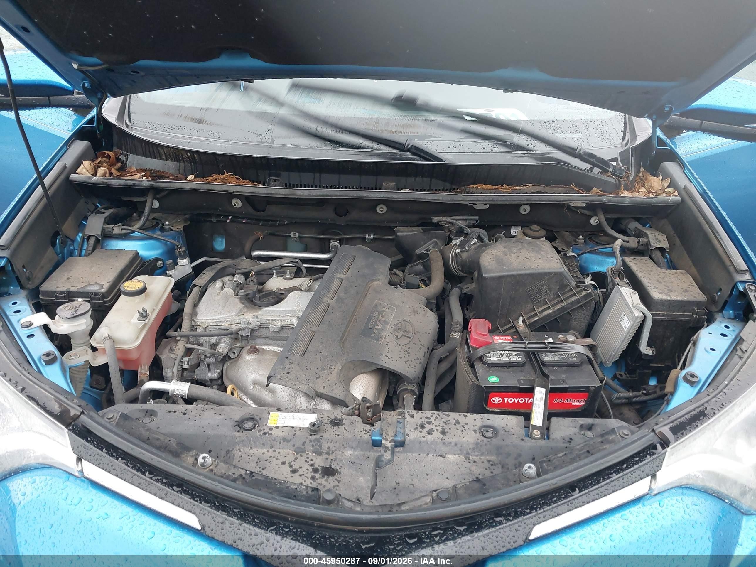 2016 Toyota Rav4 Xle Blue vin: 2T3RFREVXGW491682