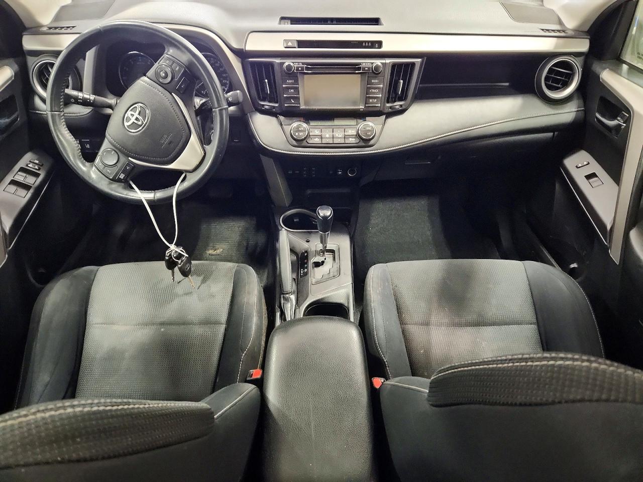 2017 Toyota Rav4 Xle Синий vin: 2T3RFREVXHW567077