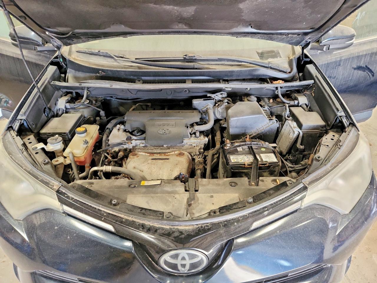 2017 Toyota Rav4 Xle Синий vin: 2T3RFREVXHW567077