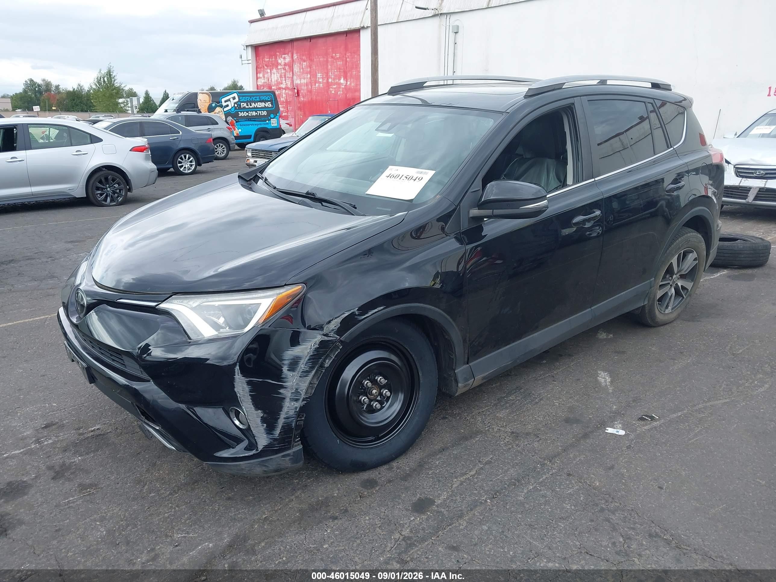 2017 Toyota Rav4 Xle Black vin: 2T3RFREVXHW657801