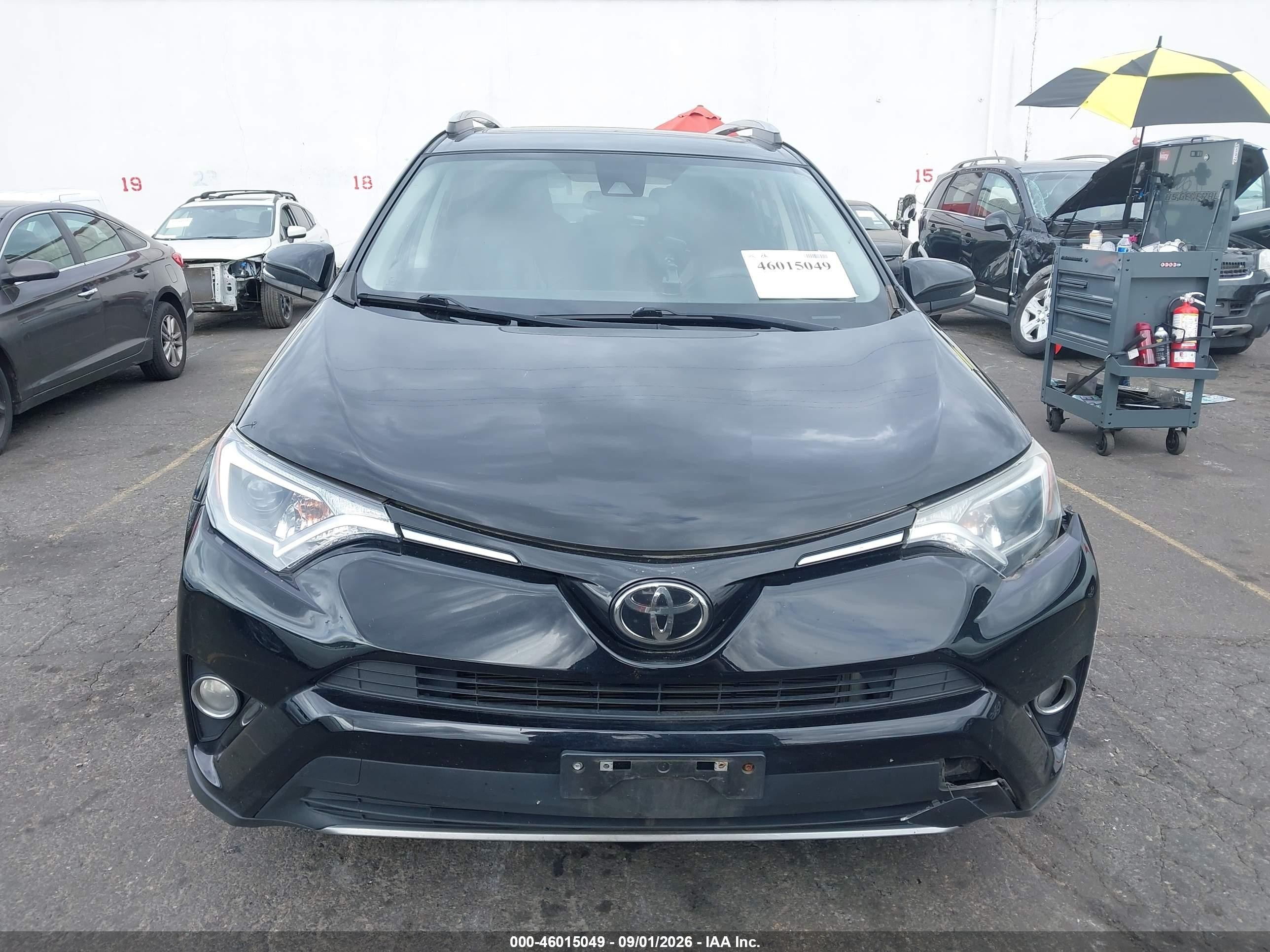 2017 Toyota Rav4 Xle Black vin: 2T3RFREVXHW657801