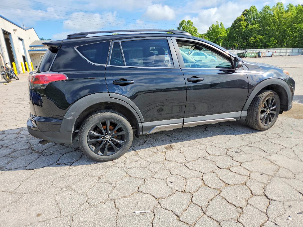 2018 Toyota Rav4 Adventure Черный vin: 2T3RFREVXJW747827