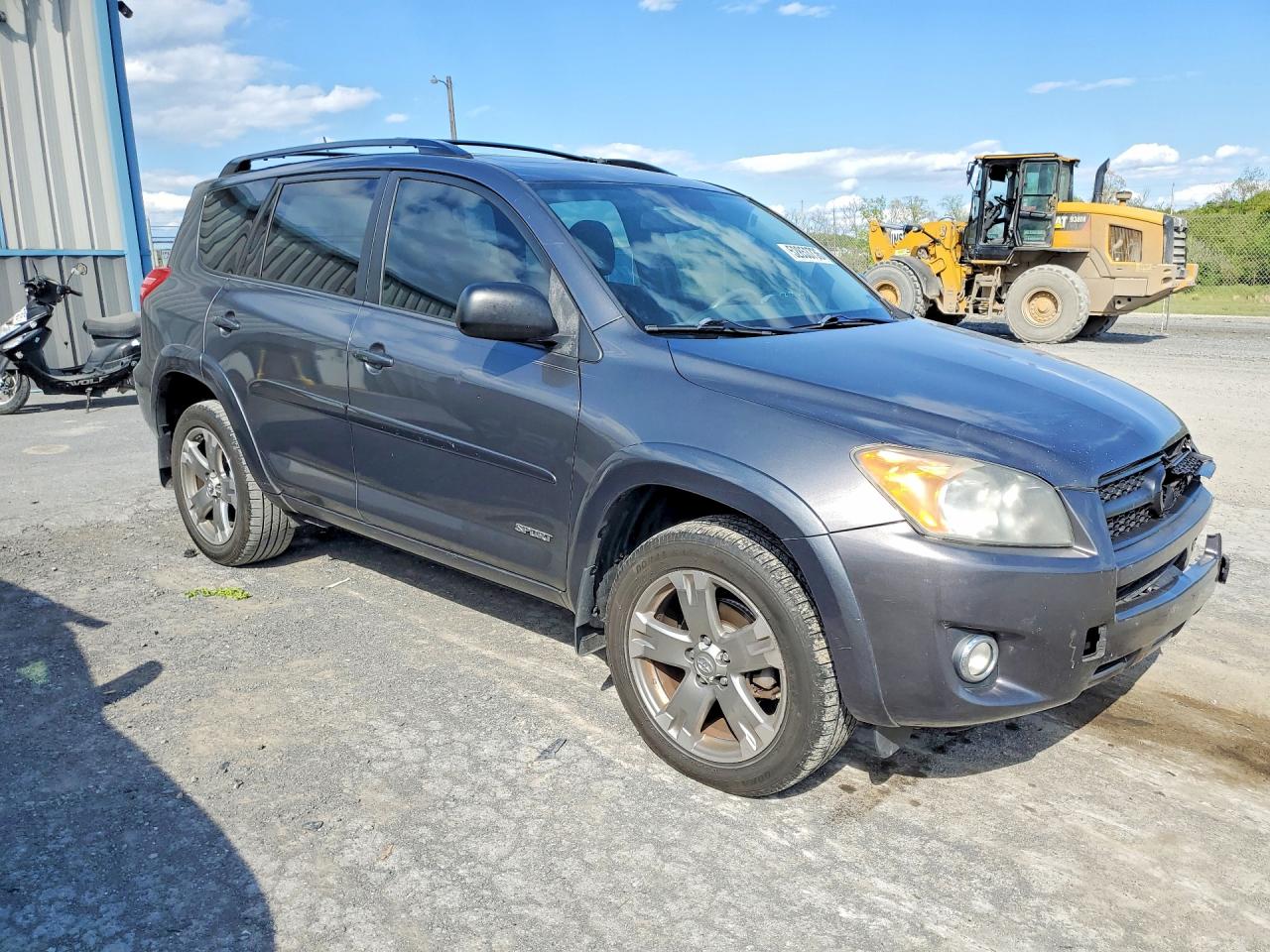 2012 Toyota Rav4 Gray vin: 2T3RK4DV2CW070873