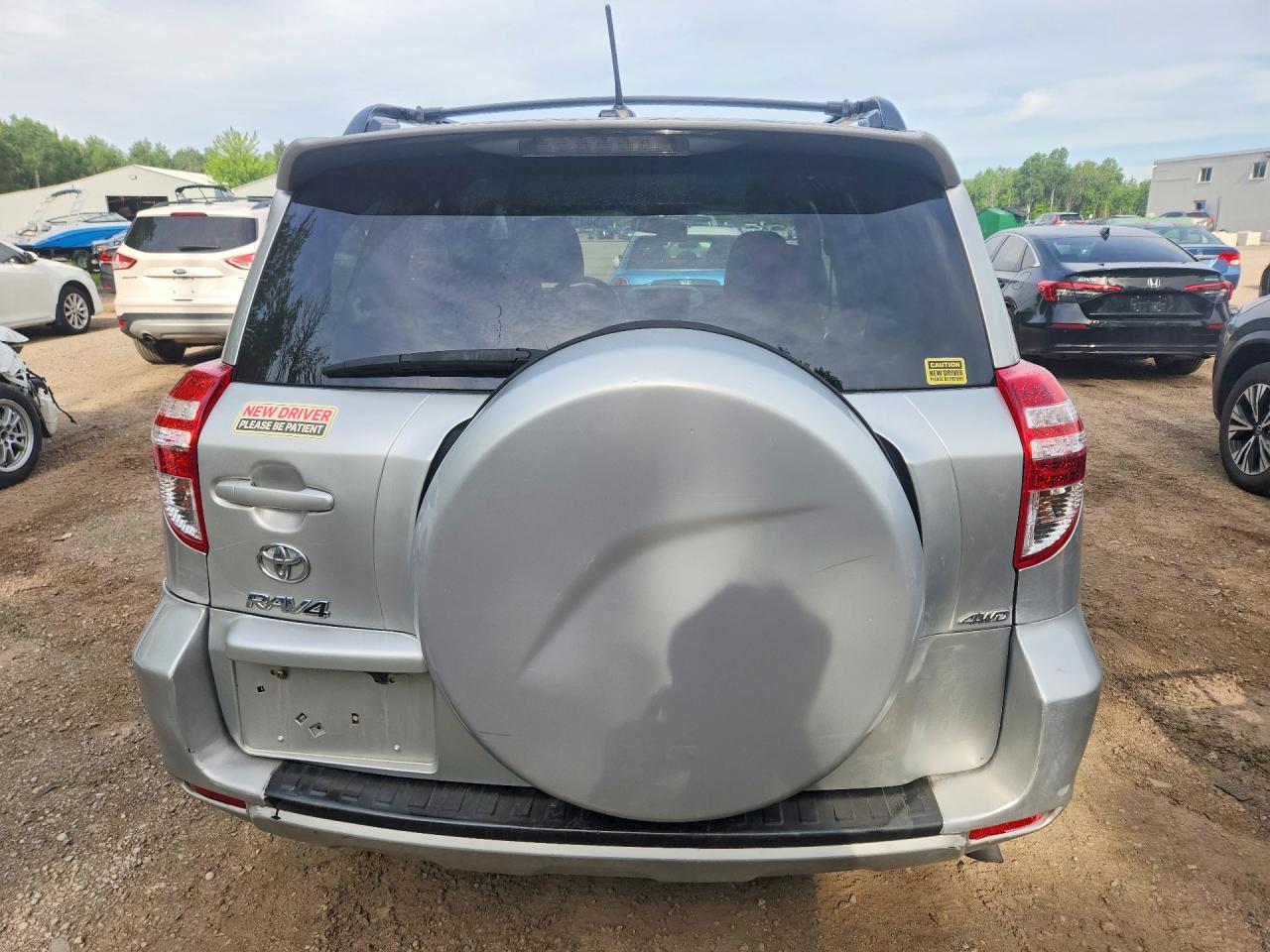 2012 Toyota Rav4 Sport Silver vin: 2T3RK4DV3CW081915