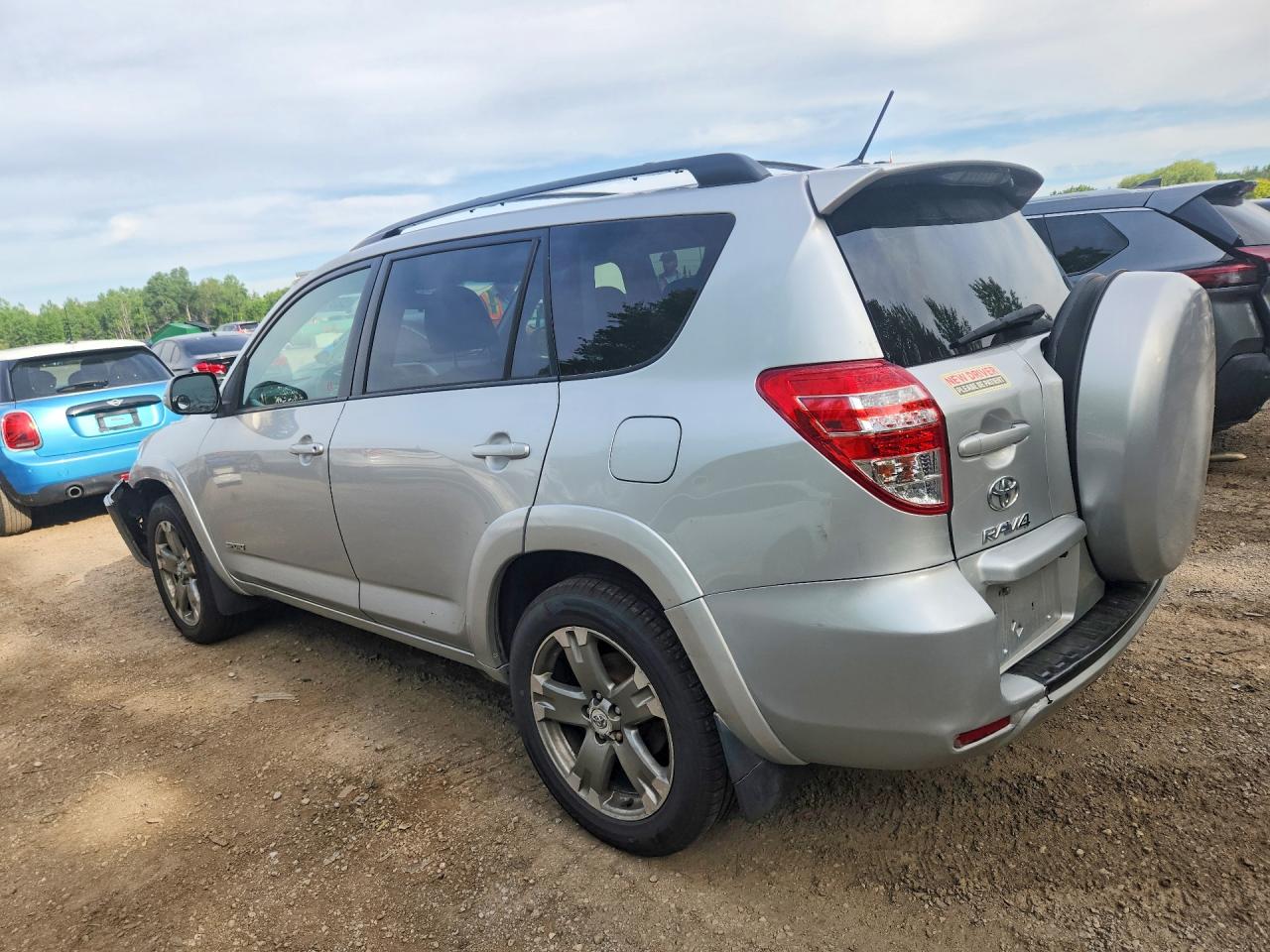 2012 Toyota Rav4 Sport Silver vin: 2T3RK4DV3CW081915