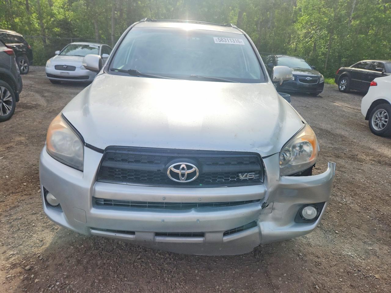 2012 Toyota Rav4 Sport Silver vin: 2T3RK4DV3CW081915