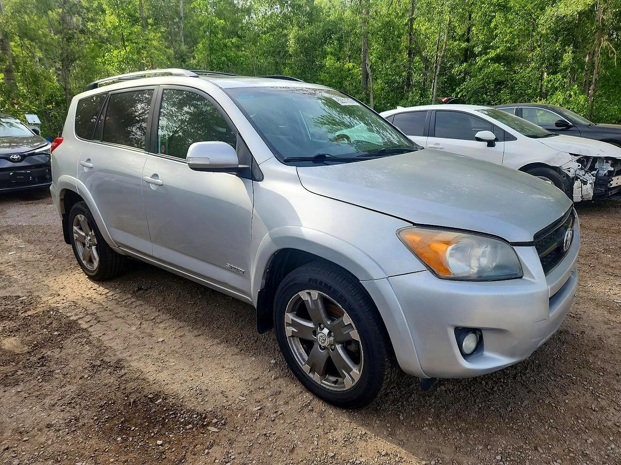 2012 Toyota Rav4 Sport Silver vin: 2T3RK4DV3CW081915