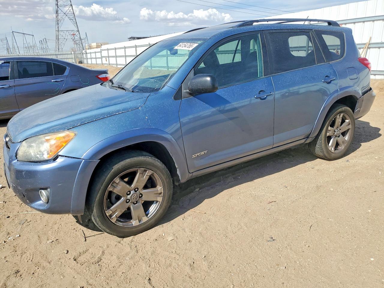 2011 Toyota Rav4 Sport Blue vin: 2T3RK4DV6BW043321
