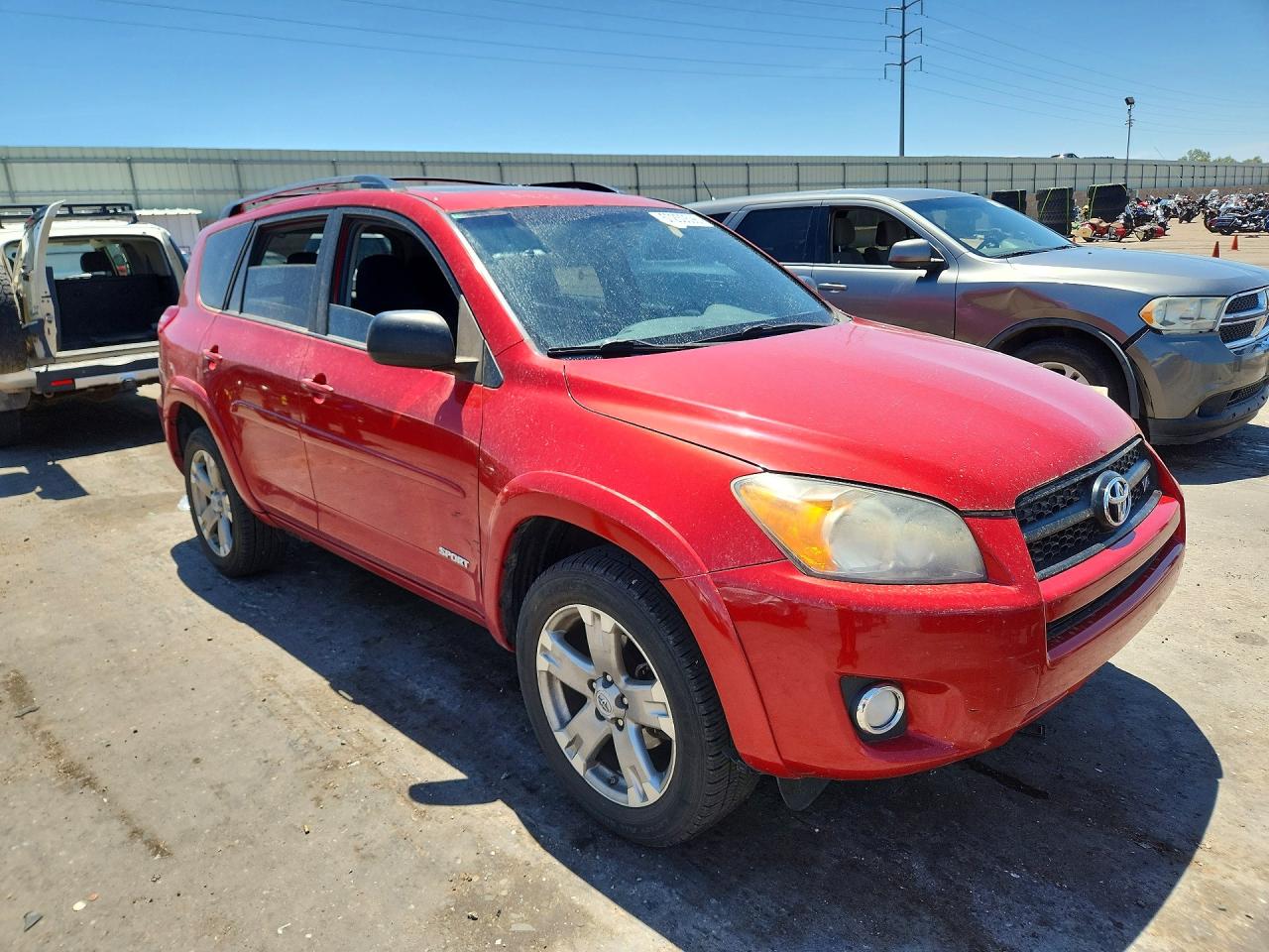 2012 Toyota Rav4 Sport Red vin: 2T3RK4DV7CW065684