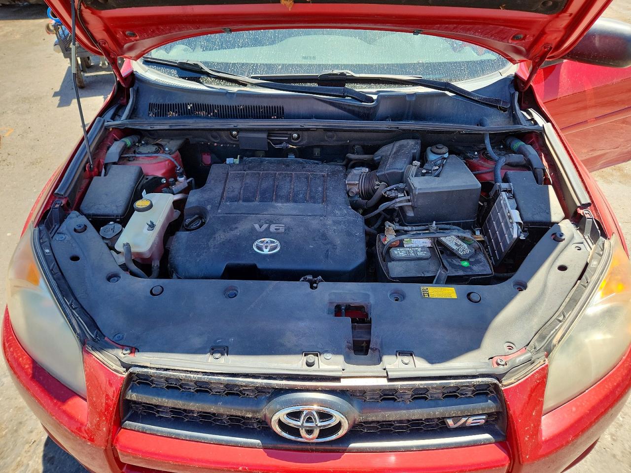 2012 Toyota Rav4 Sport Red vin: 2T3RK4DV7CW065684