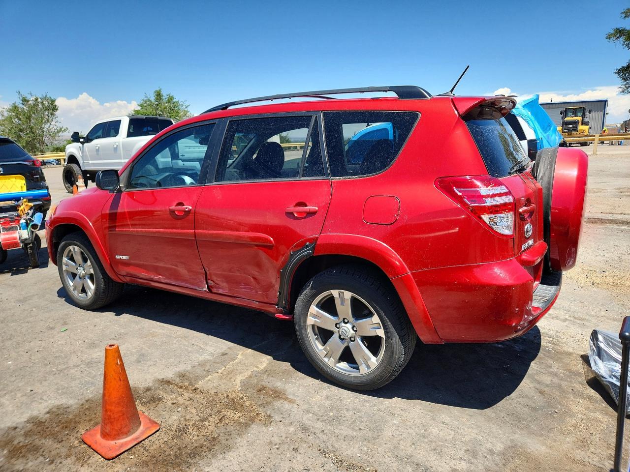 2012 Toyota Rav4 Sport Red vin: 2T3RK4DV7CW065684