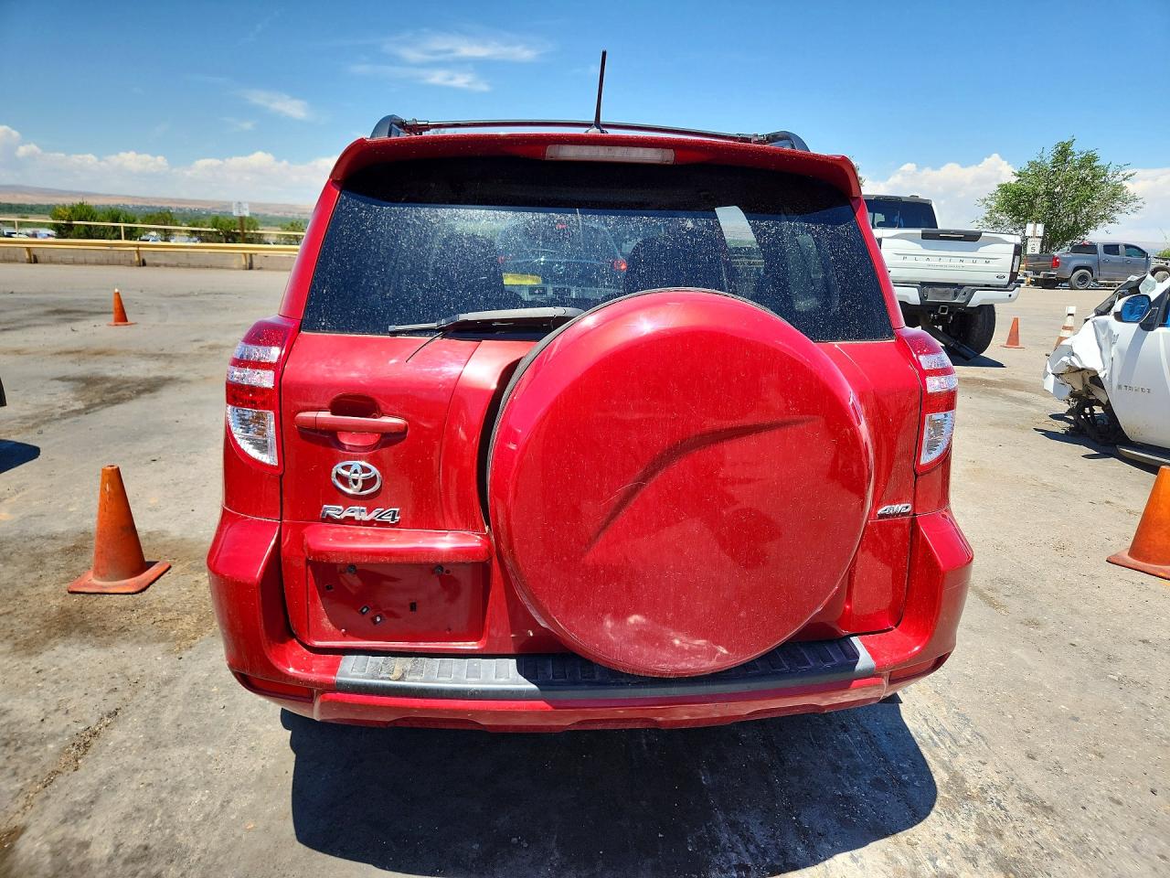 2012 Toyota Rav4 Sport Red vin: 2T3RK4DV7CW065684