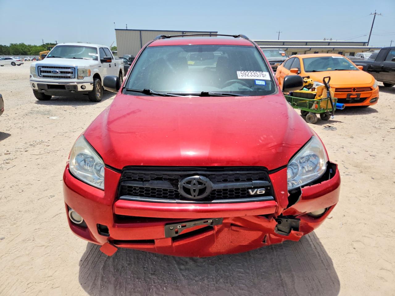 2012 Toyota Rav4 Sport Red vin: 2T3RK4DV9CW091929