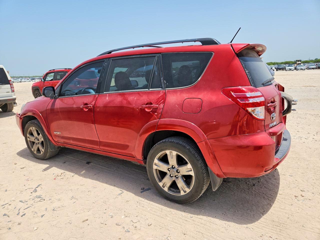 2012 Toyota Rav4 Sport Red vin: 2T3RK4DV9CW091929