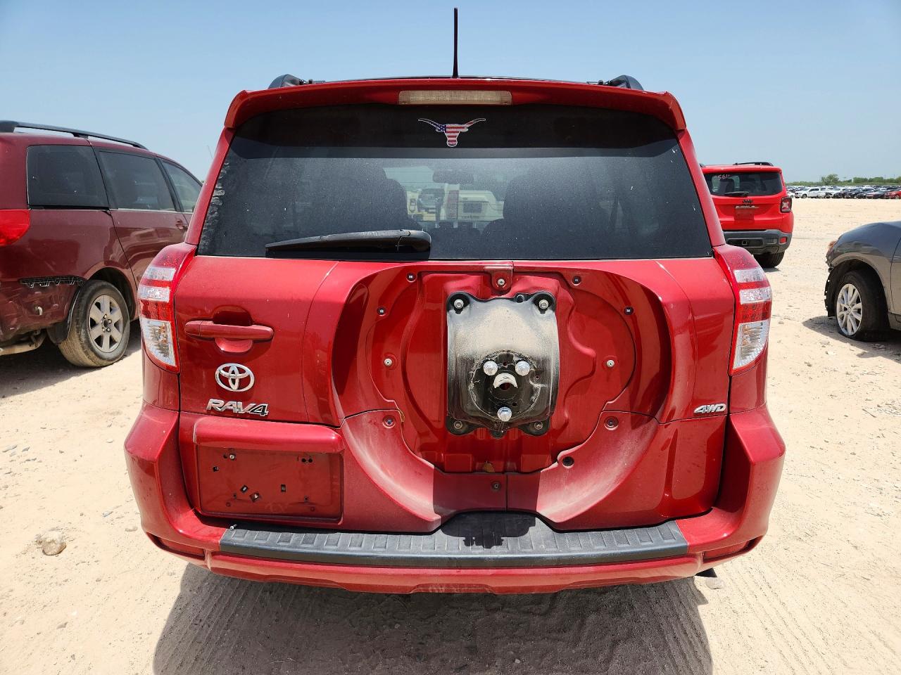 2012 Toyota Rav4 Sport Red vin: 2T3RK4DV9CW091929