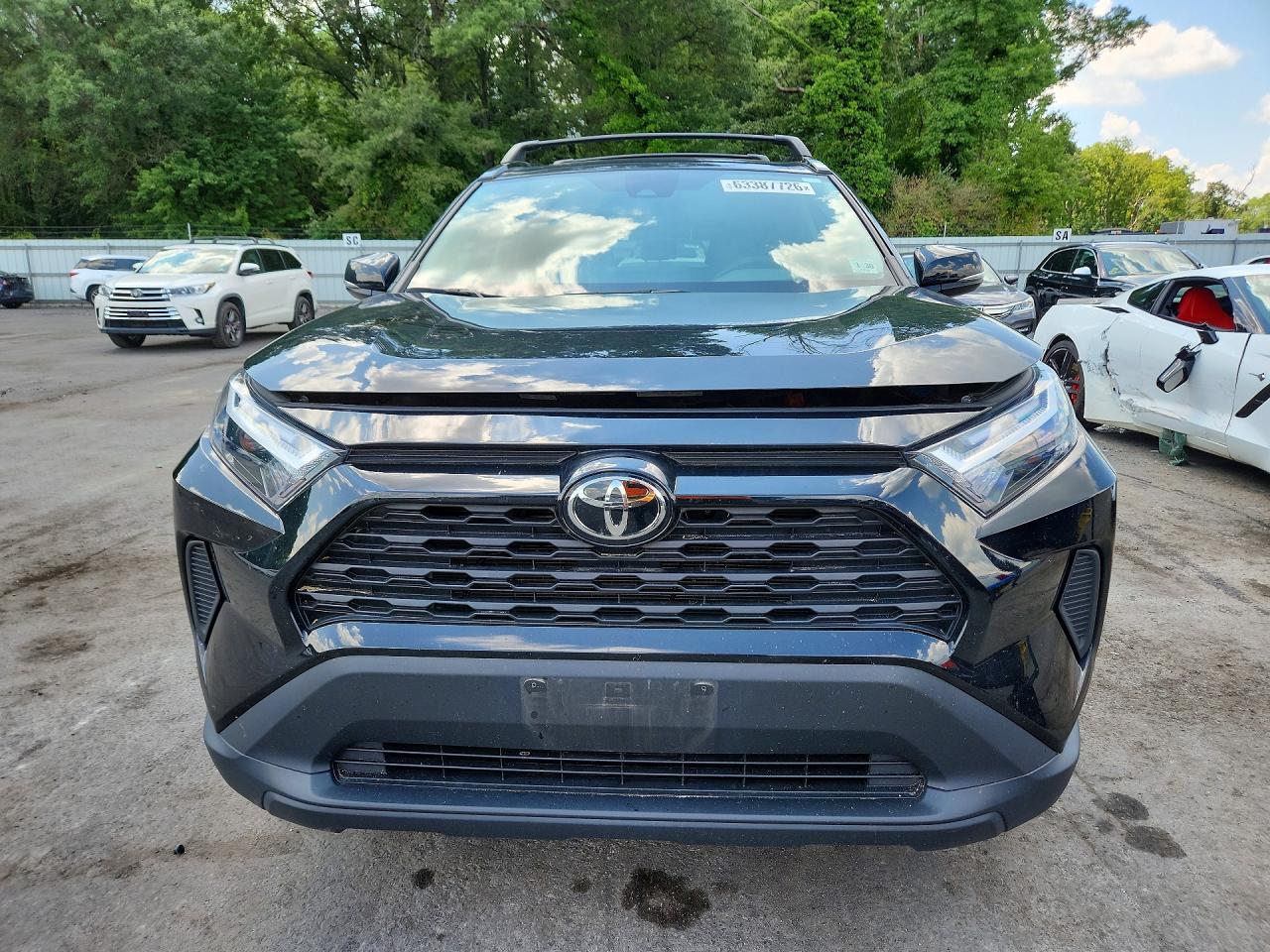 2025 Toyota Rav4 Hybrid Xle Black vin: 2T3RWRFV0SW261074