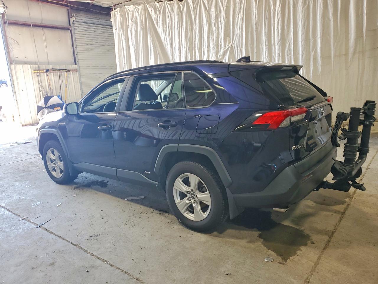 2019 Toyota Rav4 Hybrid Xle Blue vin: 2T3RWRFV4KW025835