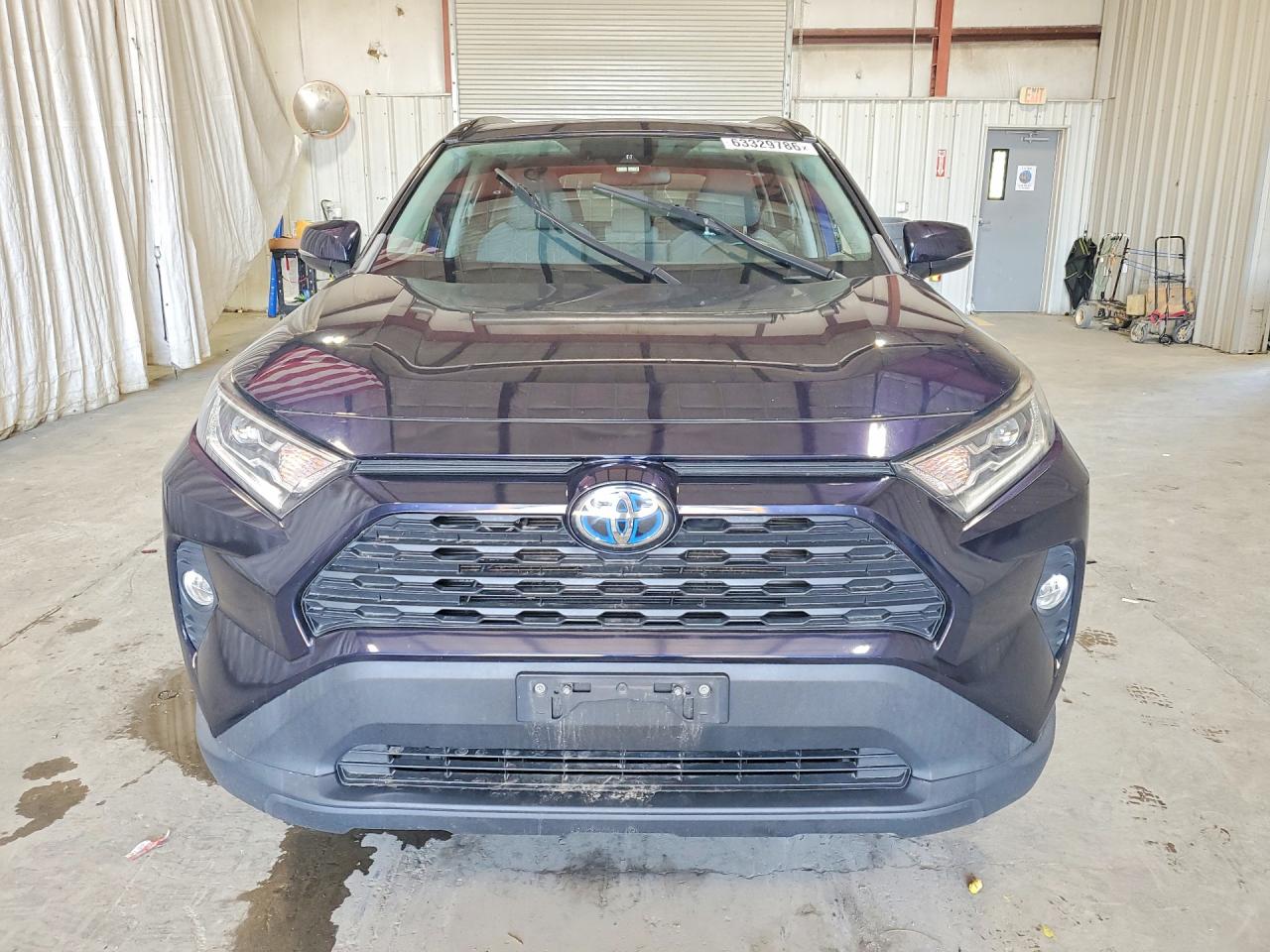 2019 Toyota Rav4 Hybrid Xle Blue vin: 2T3RWRFV4KW025835
