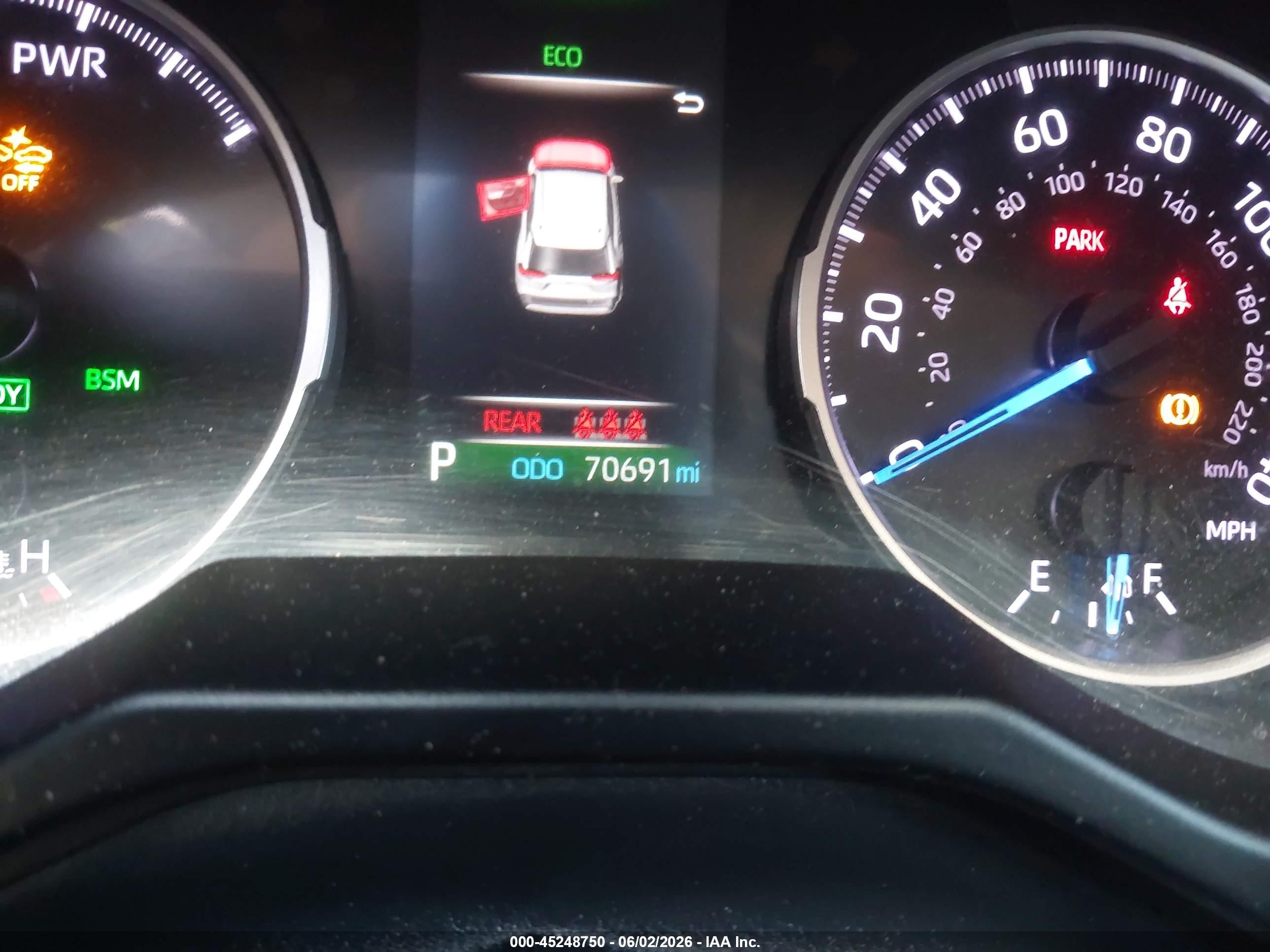 2020 Toyota Rav4 Hybrid Xle Белый vin: 2T3RWRFV4LW093764