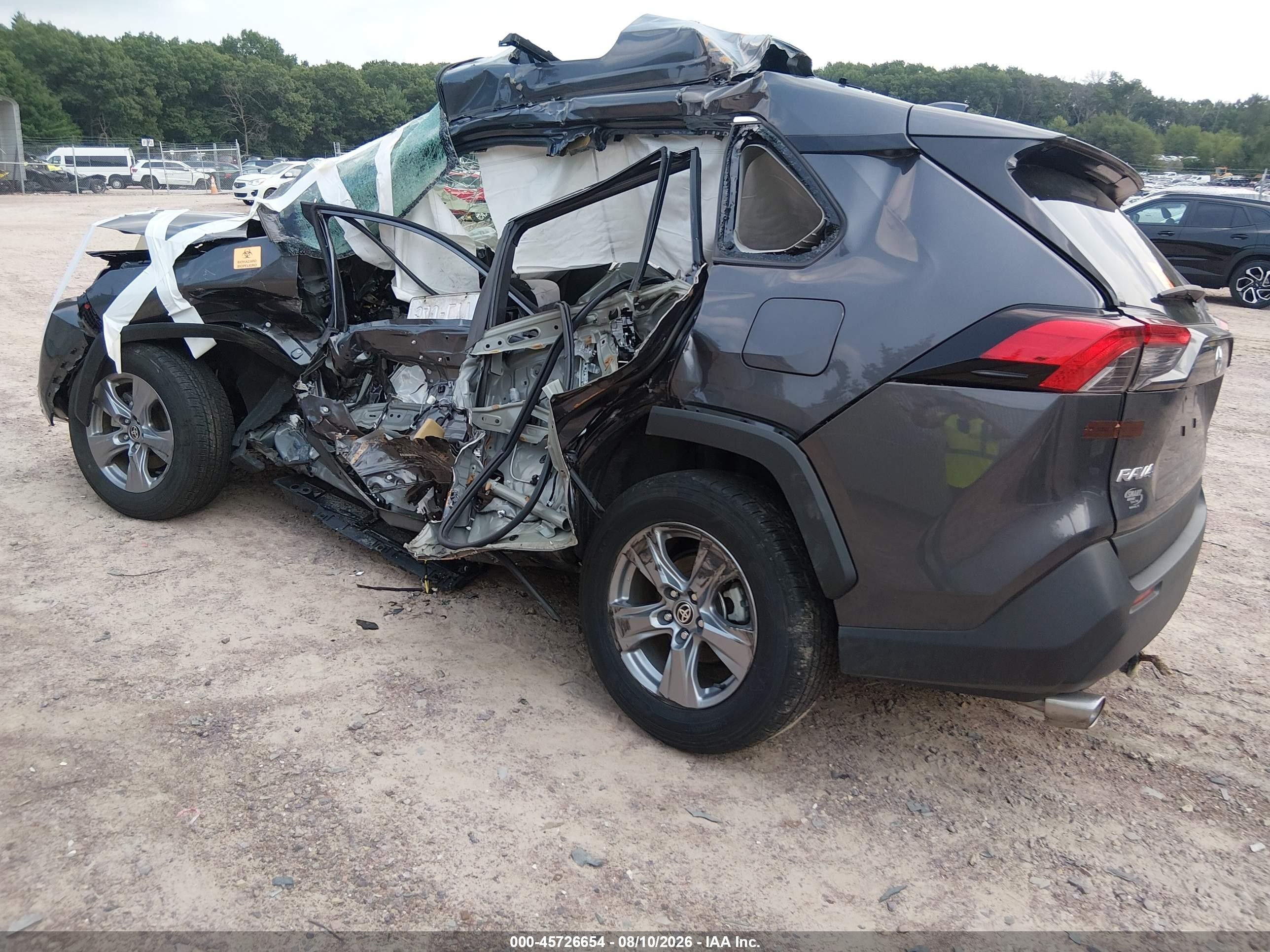 2022 Toyota Rav4 Hybrid Xle Gray vin: 2T3RWRFV5NW136592