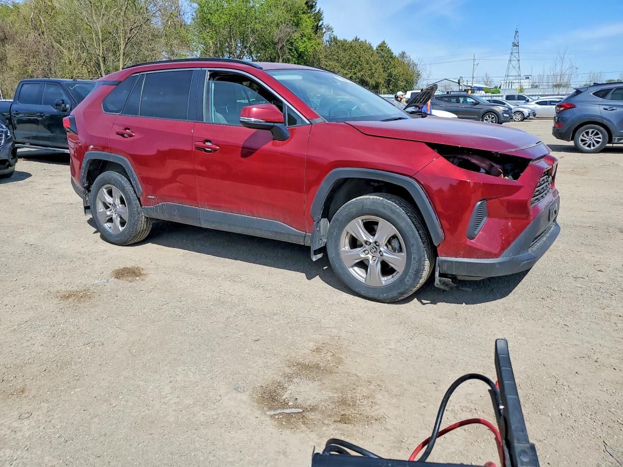 2022 Toyota Rav4 Xle Red vin: 2T3RWRFV6NW133989