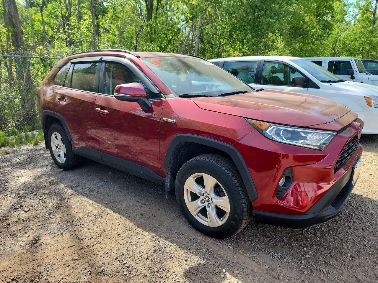 2021 Toyota Rav4 Xle Красный vin: 2T3RWRFV9MW107319
