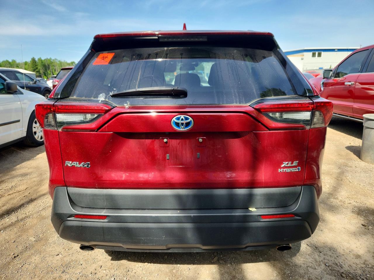 2021 Toyota Rav4 Xle Красный vin: 2T3RWRFV9MW107319