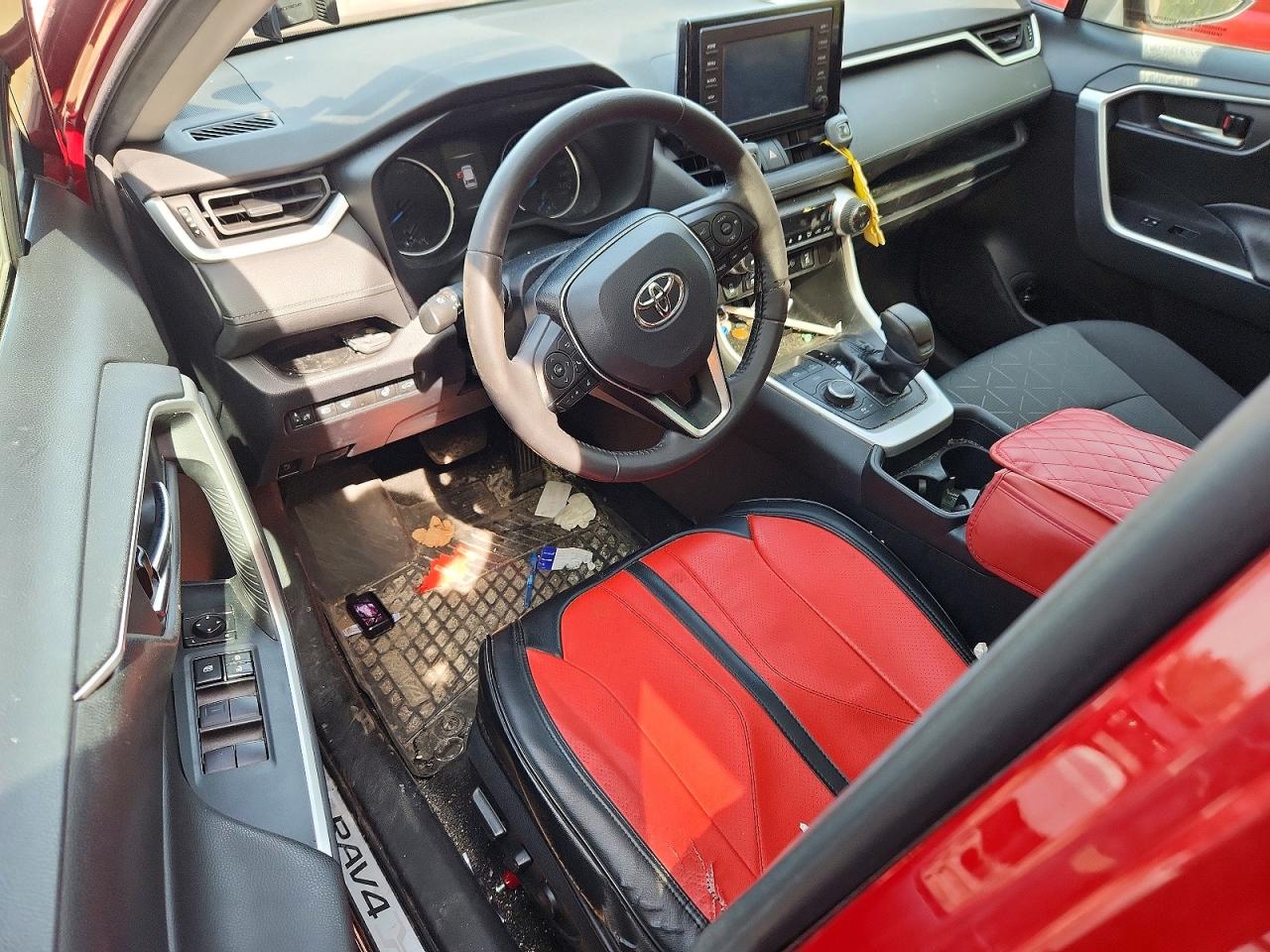 2021 Toyota Rav4 Xle Красный vin: 2T3RWRFV9MW107319