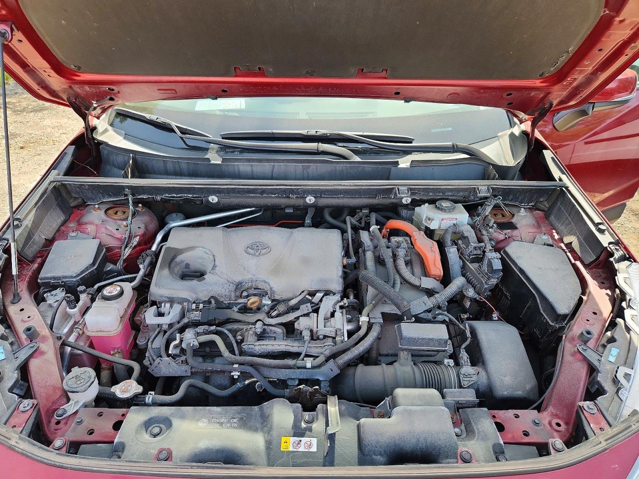 2021 Toyota Rav4 Xle Красный vin: 2T3RWRFV9MW107319