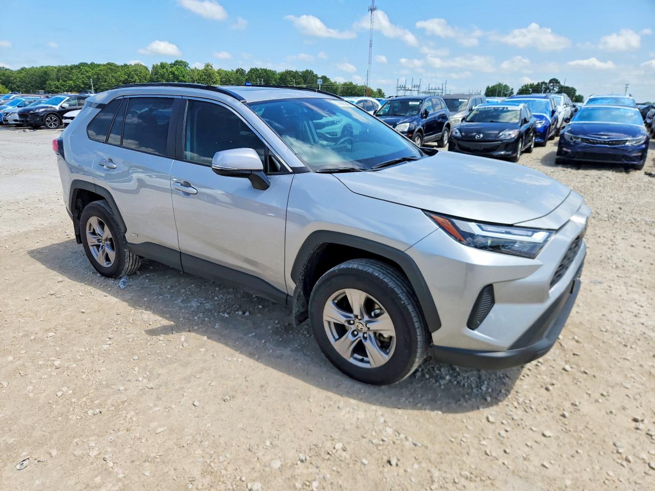 2025 Toyota Rav4 Hybrid Xle Silver vin: 2T3RWRFV9SW253992