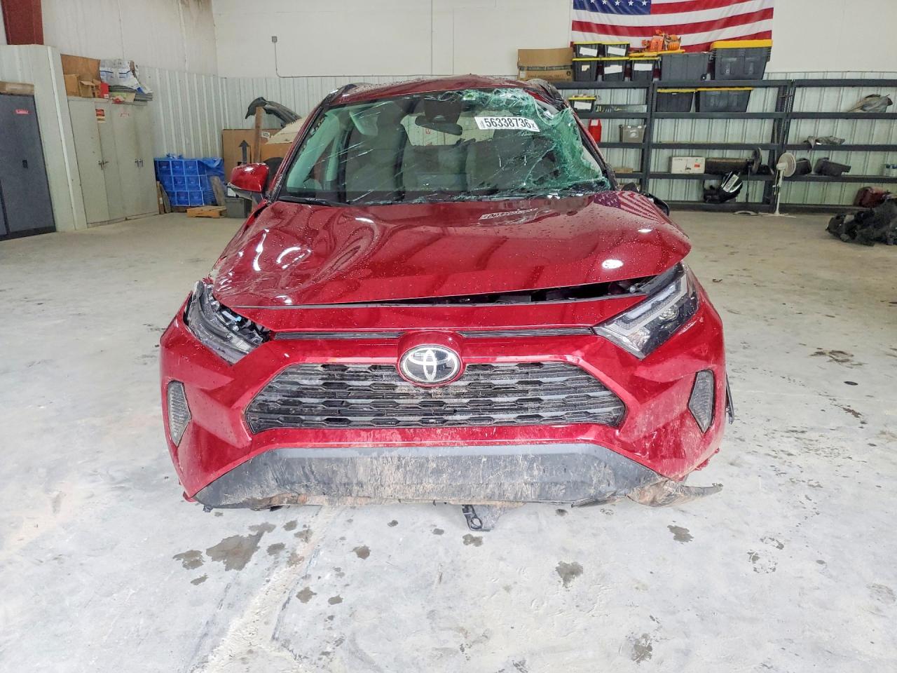 2025 Toyota Rav4 Hybrid Xle Maroon vin: 2T3RWRFV9SW294896