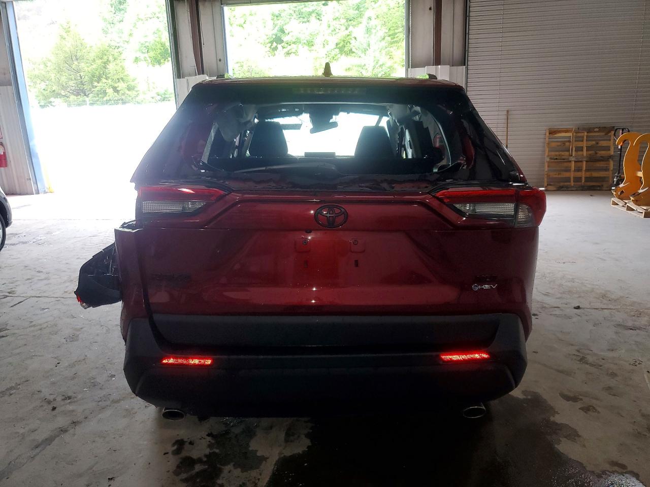 2025 Toyota Rav4 Hybrid Xle Maroon vin: 2T3RWRFV9SW294896