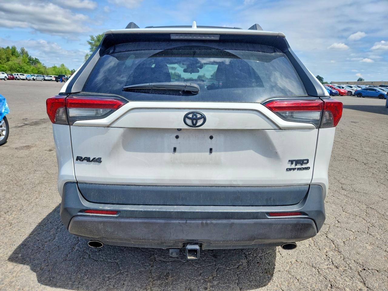 2023 Toyota Rav4 Trd Off Road White vin: 2T3S1RFV3PW343873