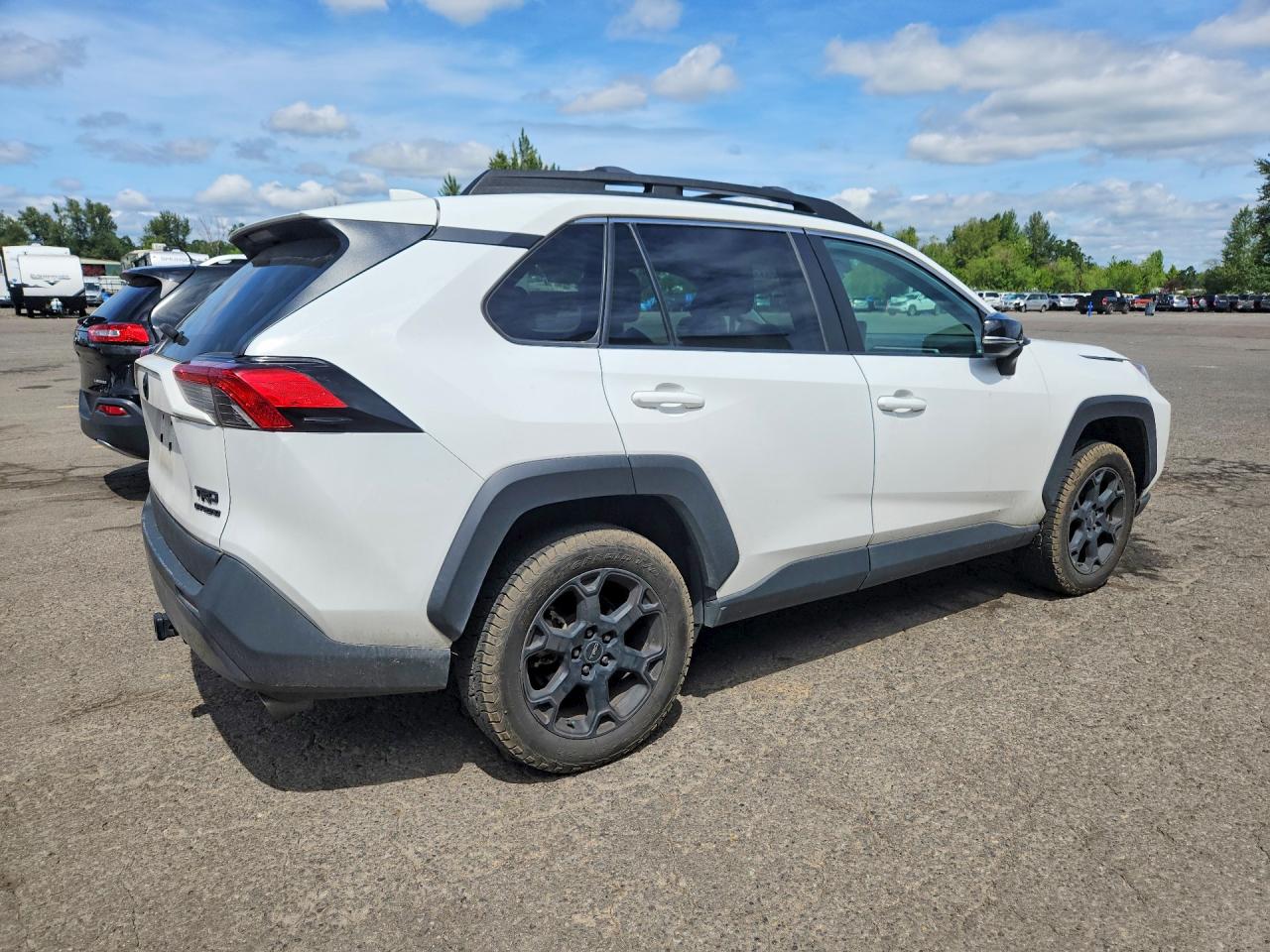 2023 Toyota Rav4 Trd Off Road White vin: 2T3S1RFV3PW343873